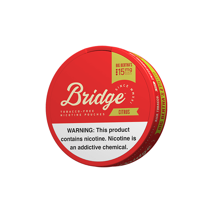 BRIDGE Citrus 15mg Nicotine Pouches
