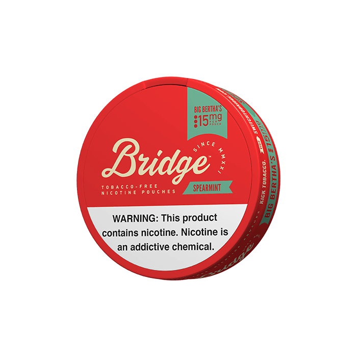 BRIDGE Spearmint 15mg Nicotine Pouches