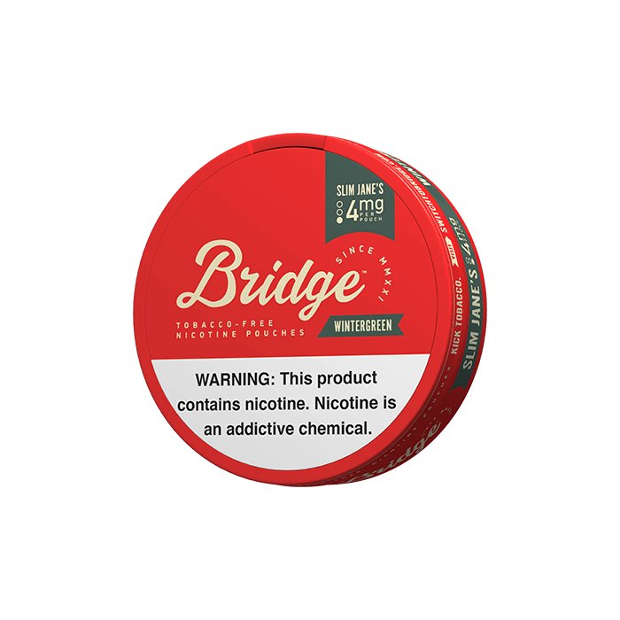 BRIDGE Wintergreen 4mg Nicotine Pouches