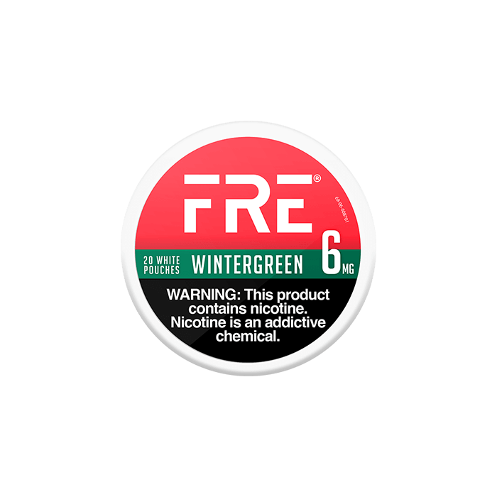 FRE Wintergreen 6mg Nicotine Pouches