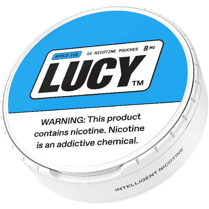 LUCY Apple Ice 8mg Nicotine Pouches