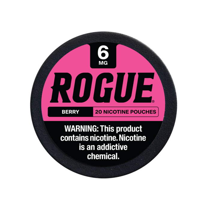 Rogue Berry 6mg Nicotine Pouches