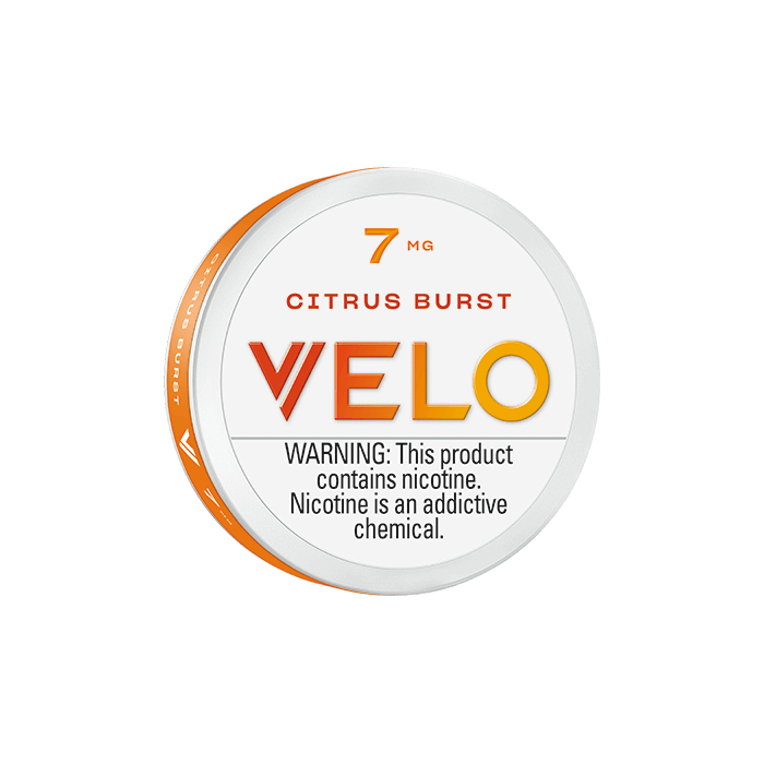 VELO Citrus Burst 7mg Nicotine Pouches