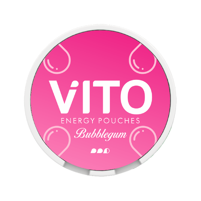 VITO Bubblegum Energy Pouches 120 mg Energy Pouch