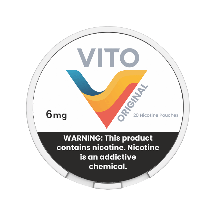 VITO Original (Unflavored) 6mg Nicotine Pouches