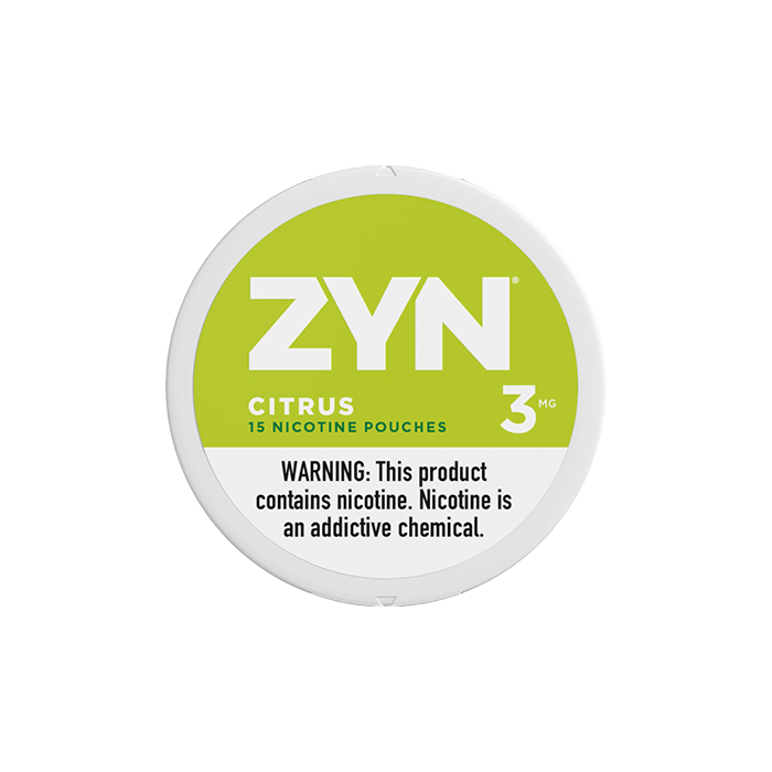 ZYN Citrus 3mg Nicotine Pouches