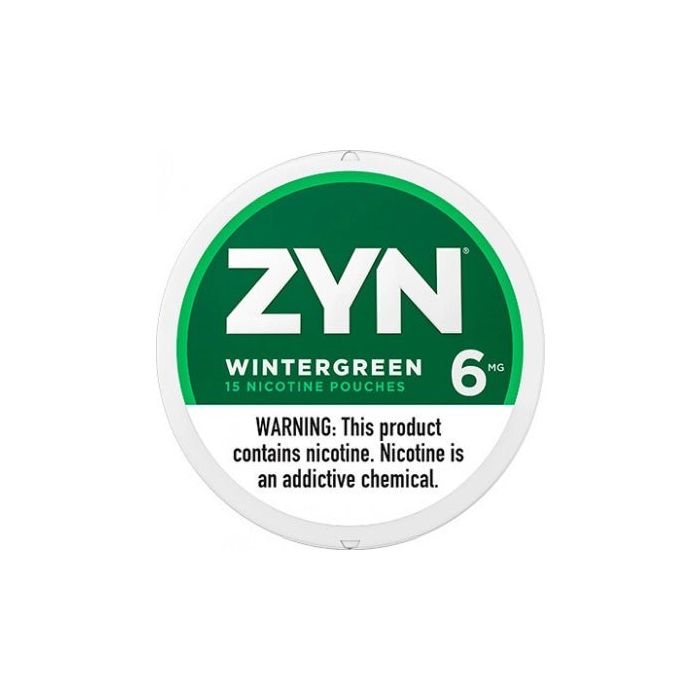 ZYN Wintergreen 6mg Nicotine Pouches