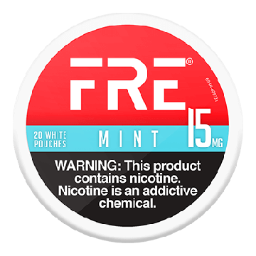 FRE Mint 15mg Nicotine Pouches
