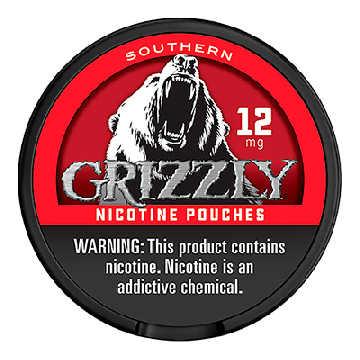 Grizzly Southern 12mg Nicotine Pouches