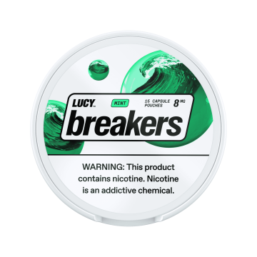 LUCY Breakers Mint 8mg Nicotine Pouches
