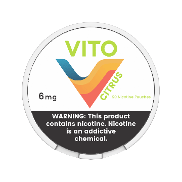 VITO Citrus 6mg Nicotine Pouches