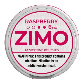 ZIMO Raspberry 6mg Nicotine Pouches