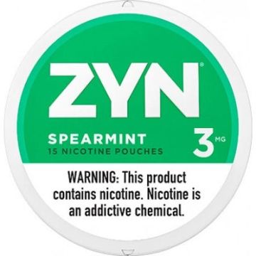ZYN Spearmint 3mg Nicotine Pouches