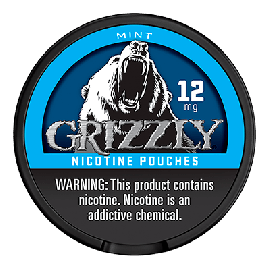 Grizzly Mint 12mg Nicotine Pouches