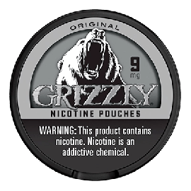 Grizzly Original 9mg Nicotine Pouches