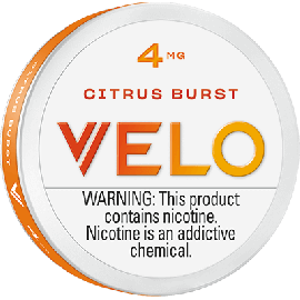 VELO Citrus Burst 4mg Nicotine Pouches