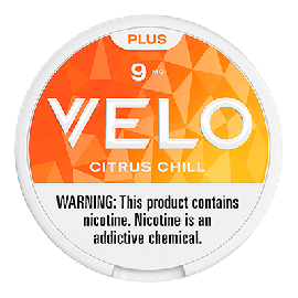 VELO Plus Citrus Chill 9mg Nicotine Pouches