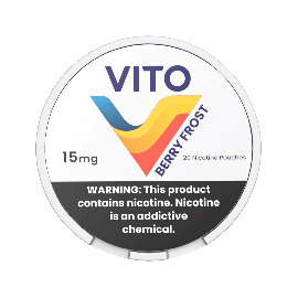 VITO Berry Frost 15mg Nicotine Pouches