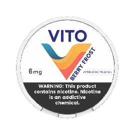 VITO Berry Frost 6mg Nicotine Pouches
