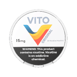 VITO Original (Unflavored) 15mg Nicotine Pouches