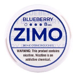 ZIMO Blueberry 8mg Nicotine Pouches