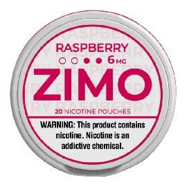 ZIMO Raspberry 6mg Nicotine Pouches