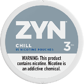 ZYN Chill 3mg Nicotine Pouches