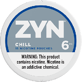ZYN Chill 6mg Nicotine Pouches