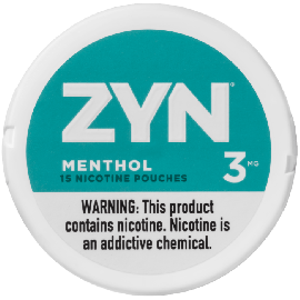 ZYN Menthol 3mg Nicotine Pouches