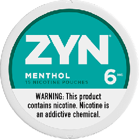 ZYN Menthol 6mg Nicotine Pouches
