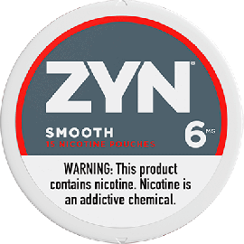 ZYN Smooth 6mg Nicotine Pouches