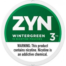 ZYN Wintergreen 3mg Nicotine Pouches